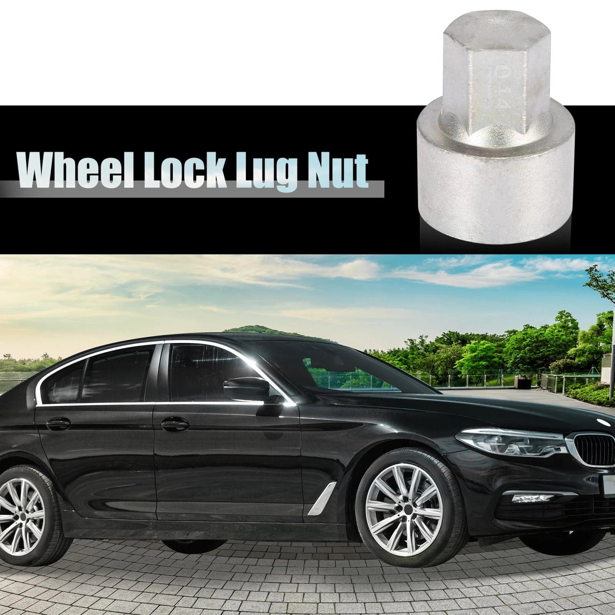 Wheel Lock Lug Nut Removal Key for BMW 3 5 7 Series (2006–2019)