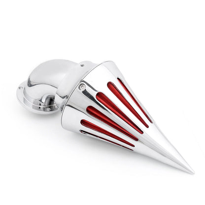 Chrome Spike Air Cleaner Intake Filter for Harley EFI Twin Cam Softail (UK)
