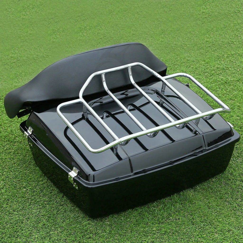Chopped Trunk Backrest & Mounting Rack for Harley Electra Glide (2009–2013)