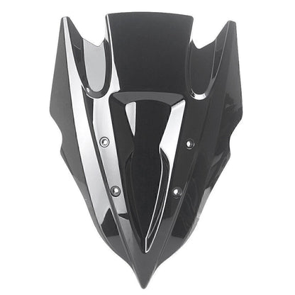 Smoke Front Windshield for Kawasaki Z250 Z300 (2013–2016) Double Bubble