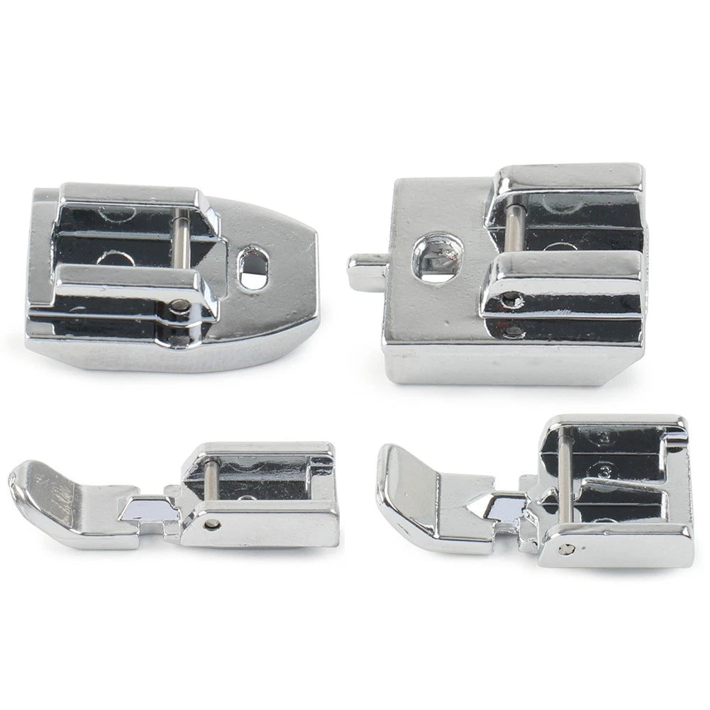 4 Pcs Invisible Concealed Narrow Zipper Foot for Singer Low Shank