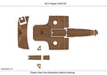 EVA Foam Swim Platform Cockpit Pads for Regal 2300 RX (2013)