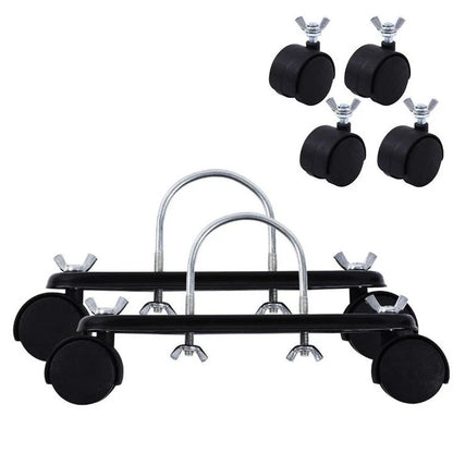 Set of 4 Swivel Casters for Diverse Applications