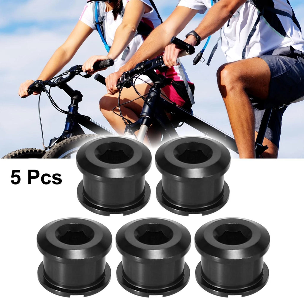 Bike Chainring Nuts Set for Road Bike MTB (Black) (5 Pack) (2000–2000)