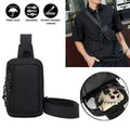 Sling Small Crossbody Bag for Men Women Casual Travel Sports