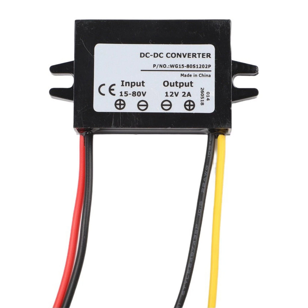 Step-Down Regulator 15-80V to 12V 2A for Harsh Environments