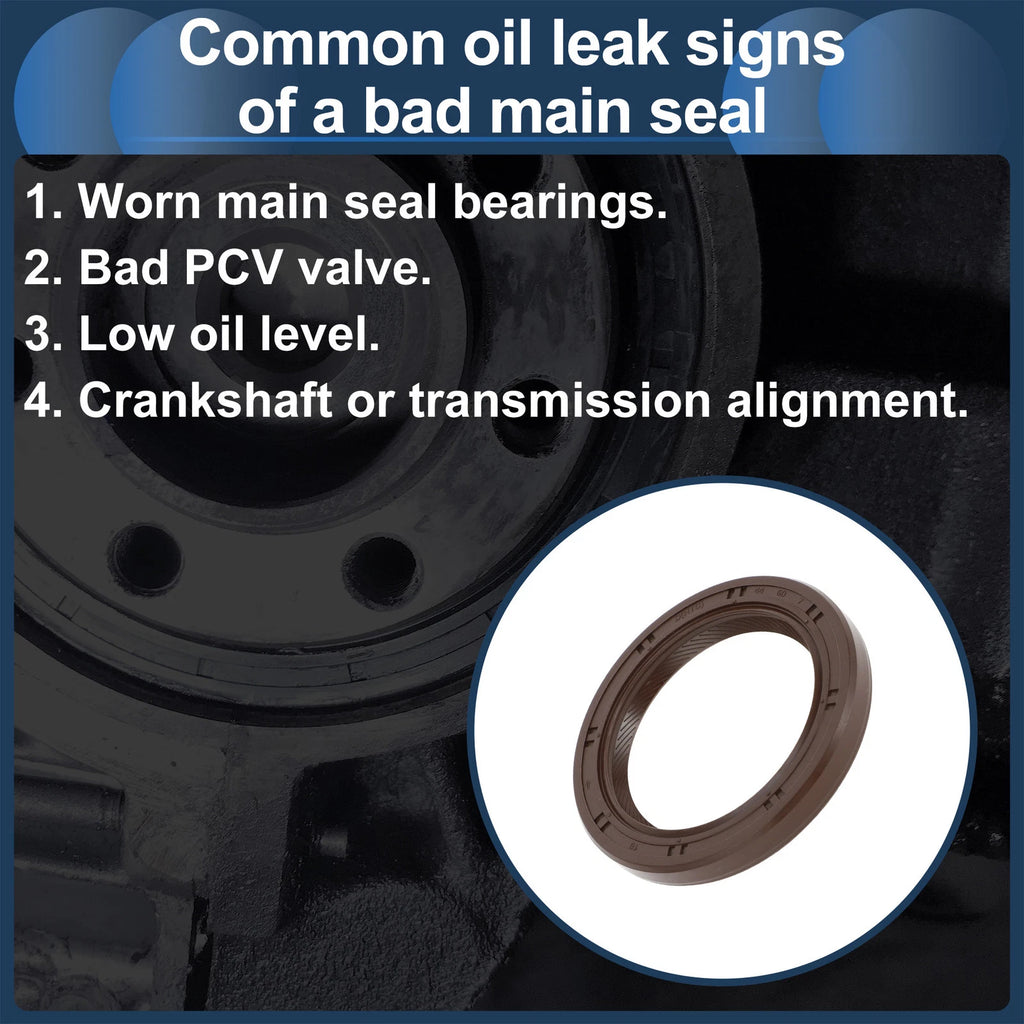 Front Crankshaft Oil Seal for Mitsubishi Eclipse, Outlander (1990–2012, 2003–2006)