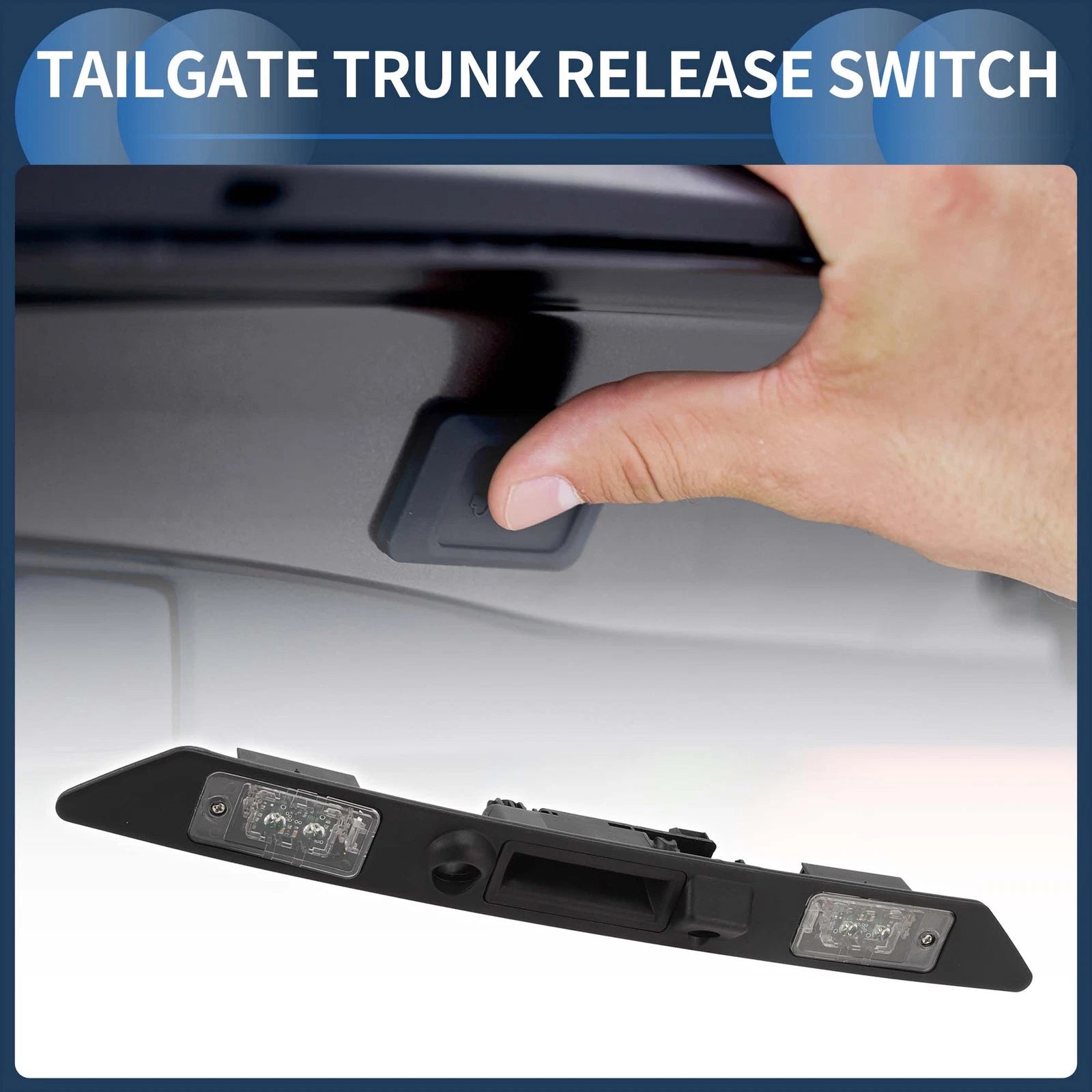 Tailgate Trunk Release Switch Replacement for Audi A8L D4 Quattro (2018–2024)