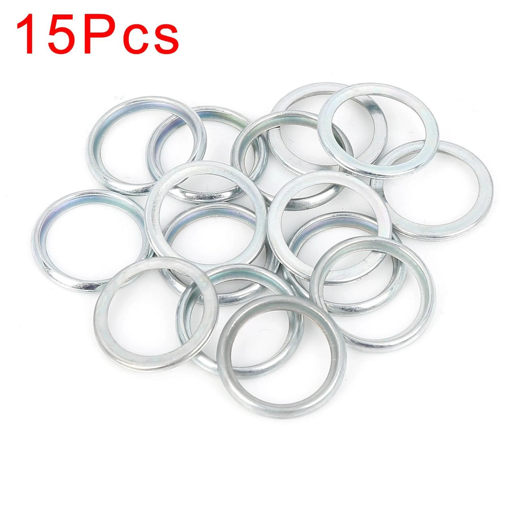 Oil Drain Plug Gasket Set 15pc Replacement for Subaru (2000–2019)