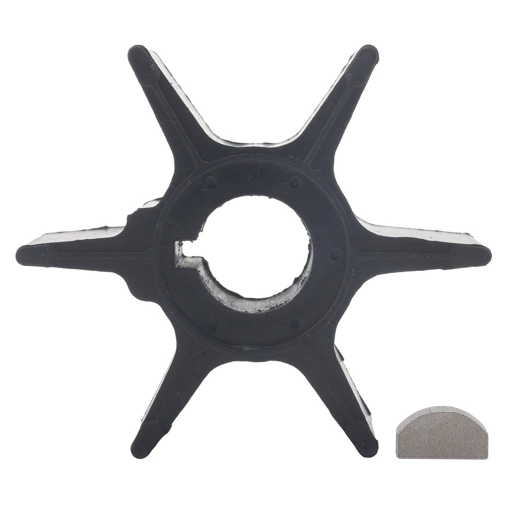 Water Pump Impeller & Key for Suzuki 35-65 HP 2 Stroke Outboard (1990–2023)