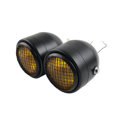 1X Motorcycle Twin Dominator Headlight for GZ