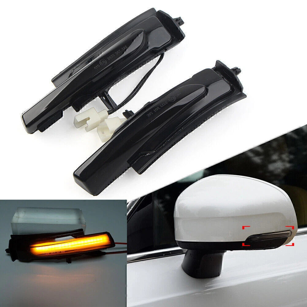 LED Rearview Mirror Dynamic Turn Signal Light for Volvo V90 S90 (2017–2021)