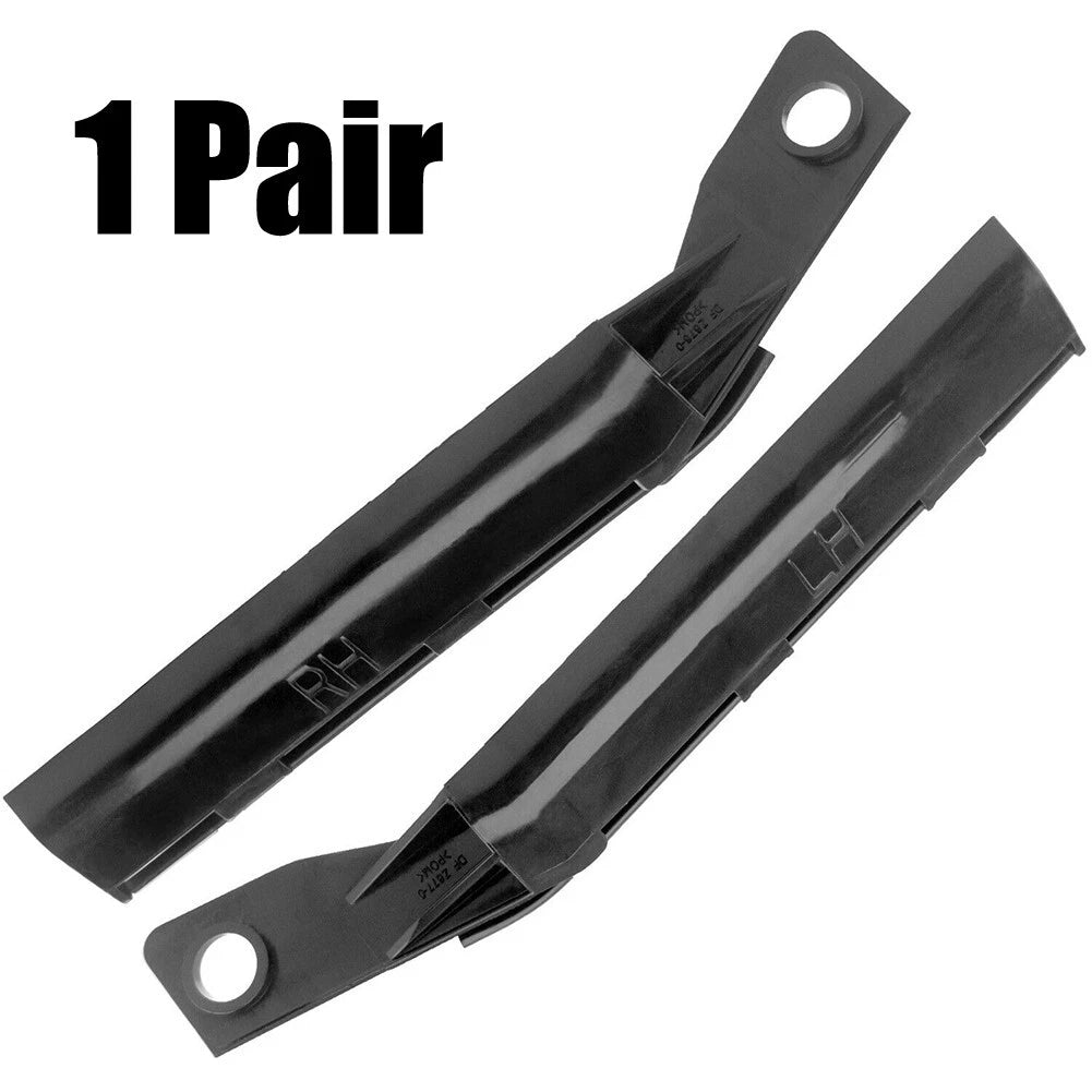 Front Bumper Bracket for Nissan Tiida (2005–2010) - Black Plastic
