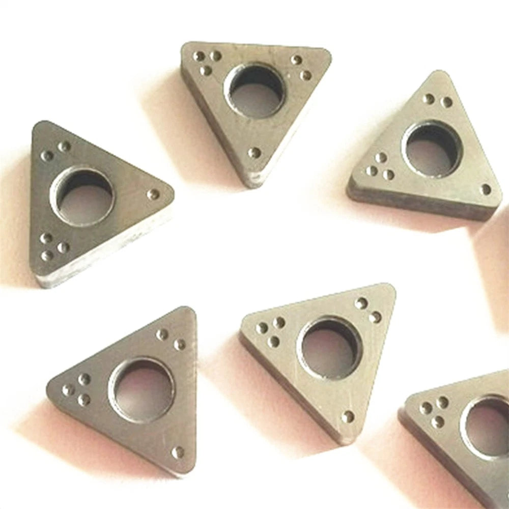 10pcs/set New Negative Rake Carbide Brake Lathe Bit CB6914-10 For FMC/John Bean