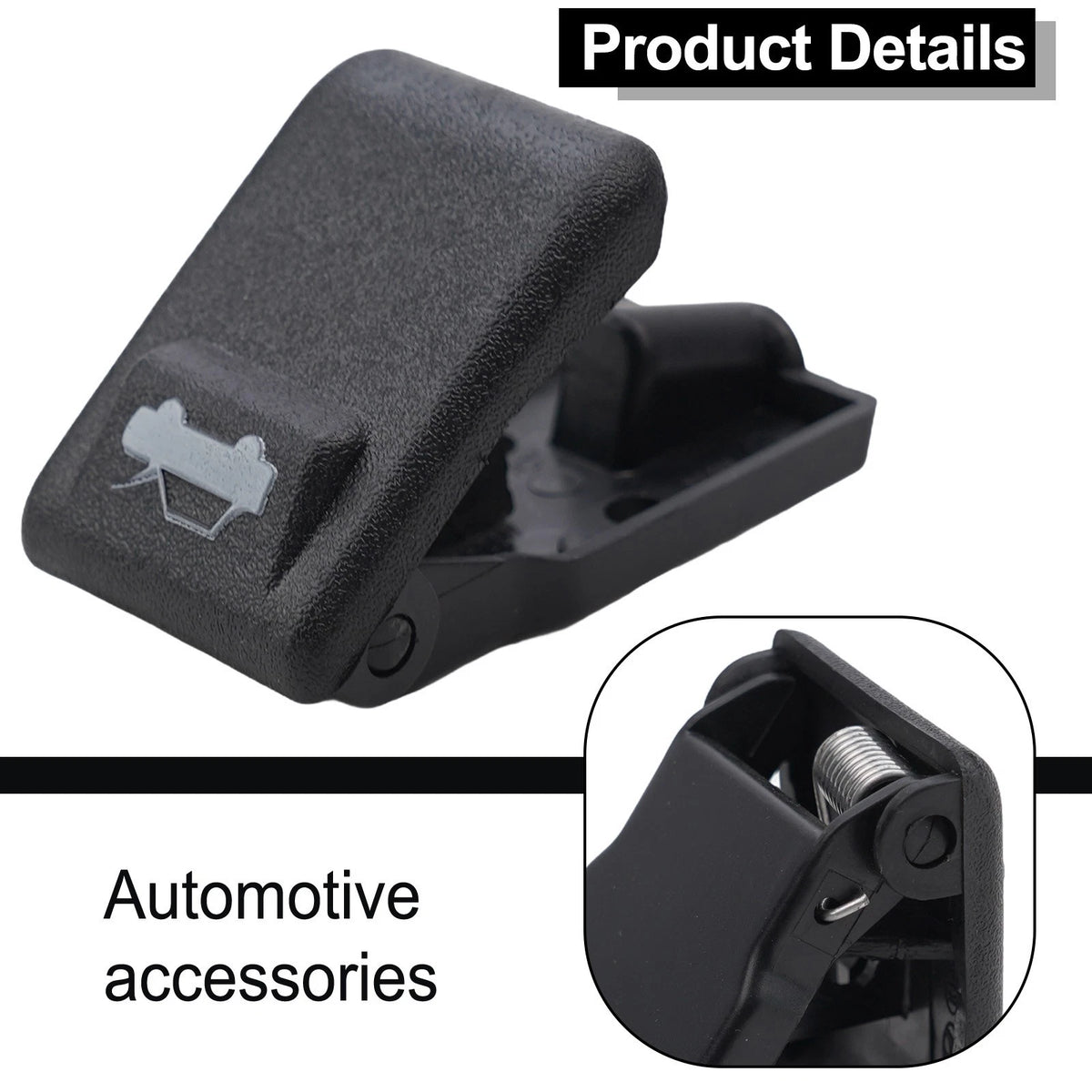 Hood Latch Release Handle for Hyundai Elantra, Kia K2 (2011–2020)