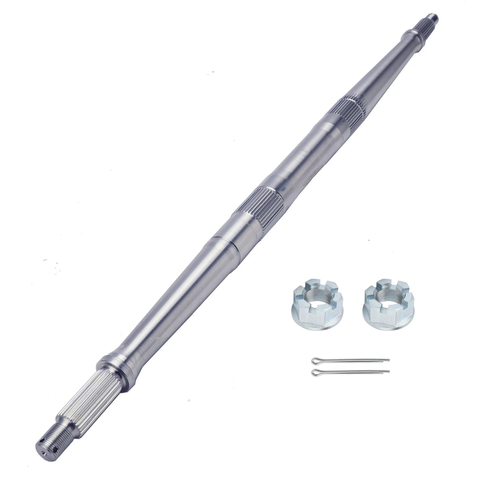 Rear Axle Shaft w/ Nuts for Honda TRX250R (1986–1989) 42310-HB9-000, 42310-HB9-770