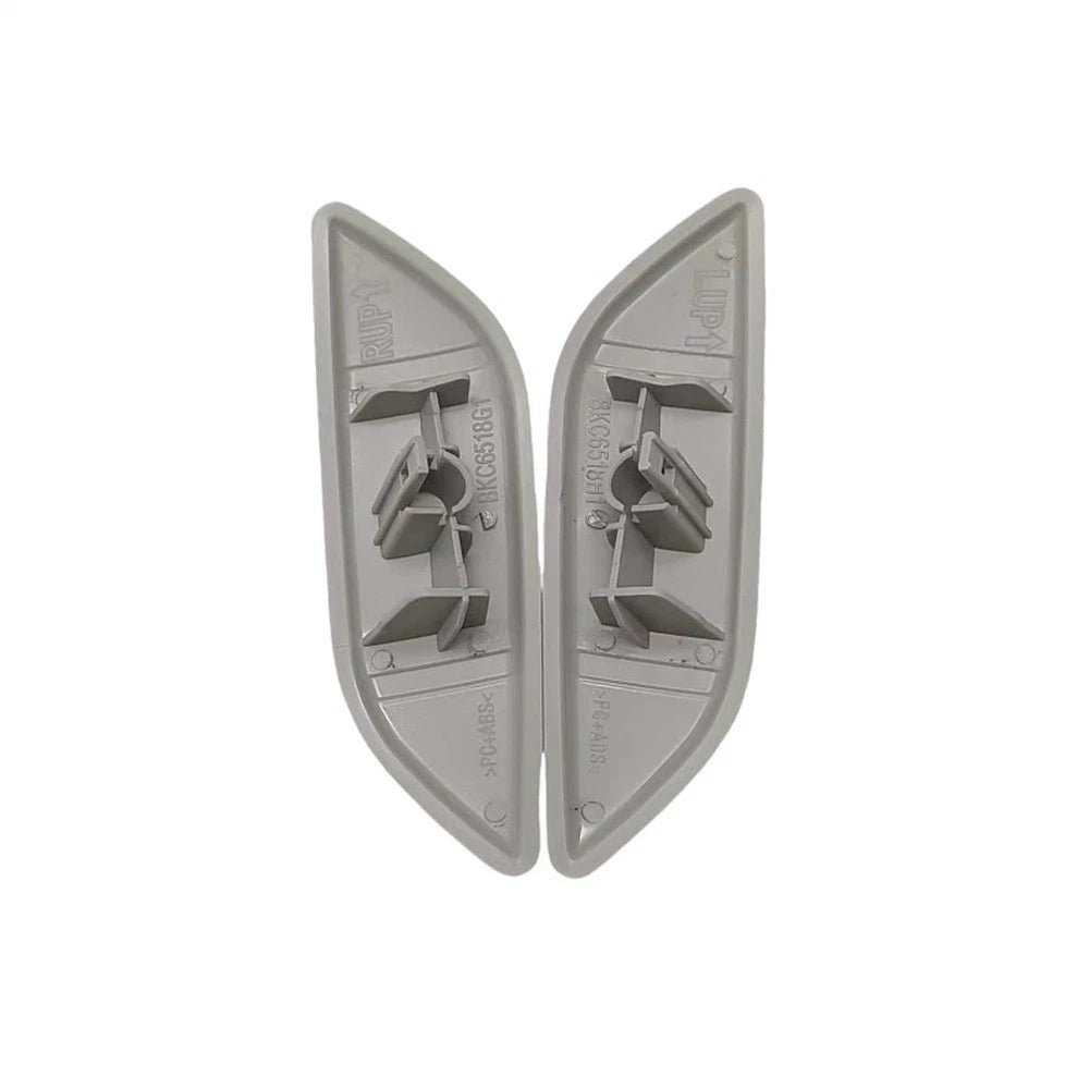 Set of 2 Headlight Spray Nozzle Jet Washer Cover Caps for Mazda 3 Axela (2013–2016)