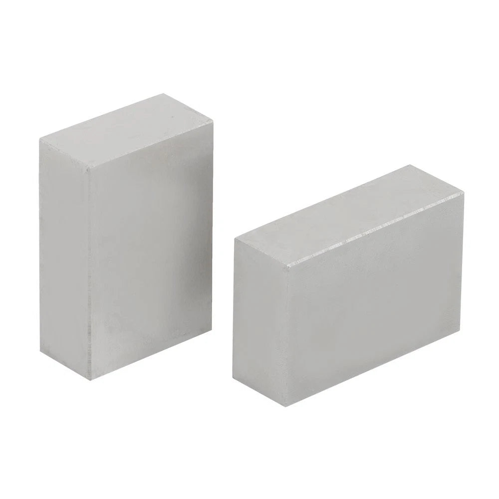 Set of 2 Precision Matched Block for Milling Machine No Holes