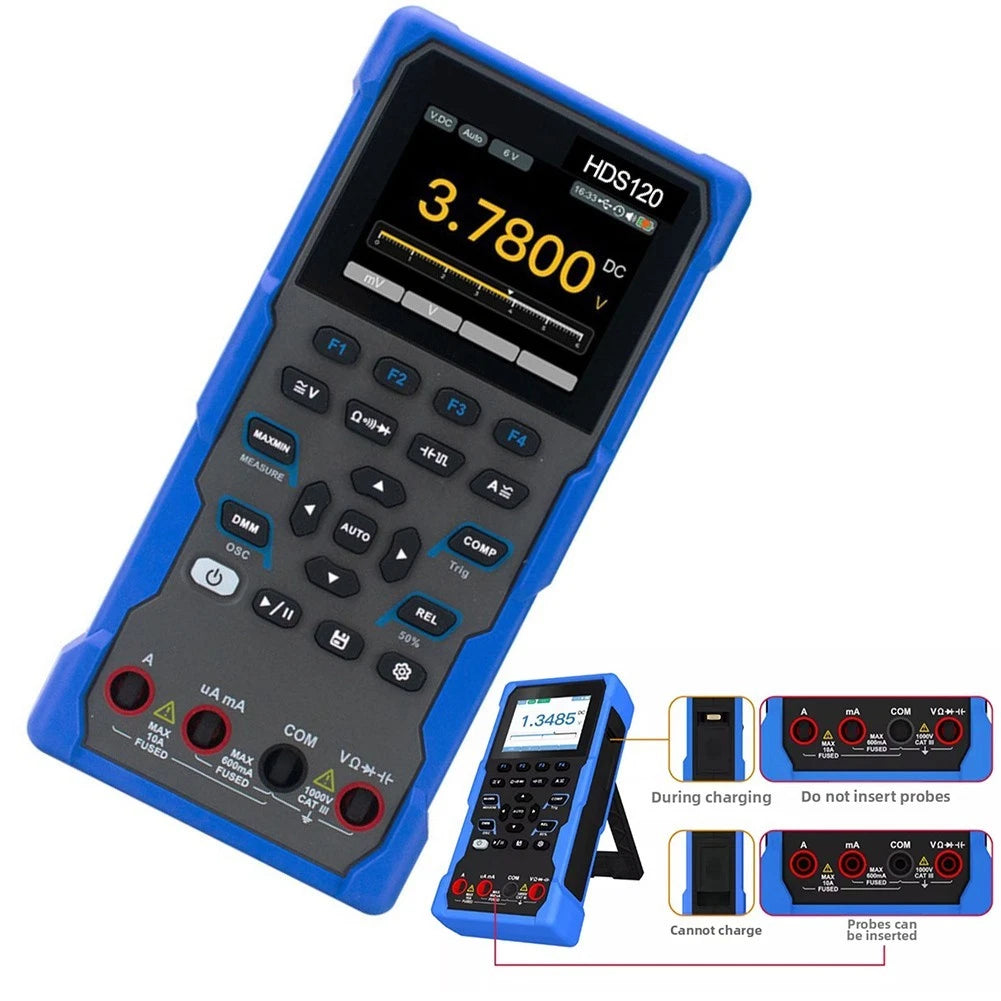 Digital Multimeter with 2600mAh Battery for Automotive Use