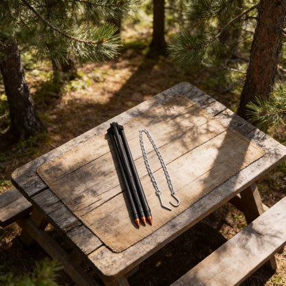 Portable Campfire Tripod for Cooking