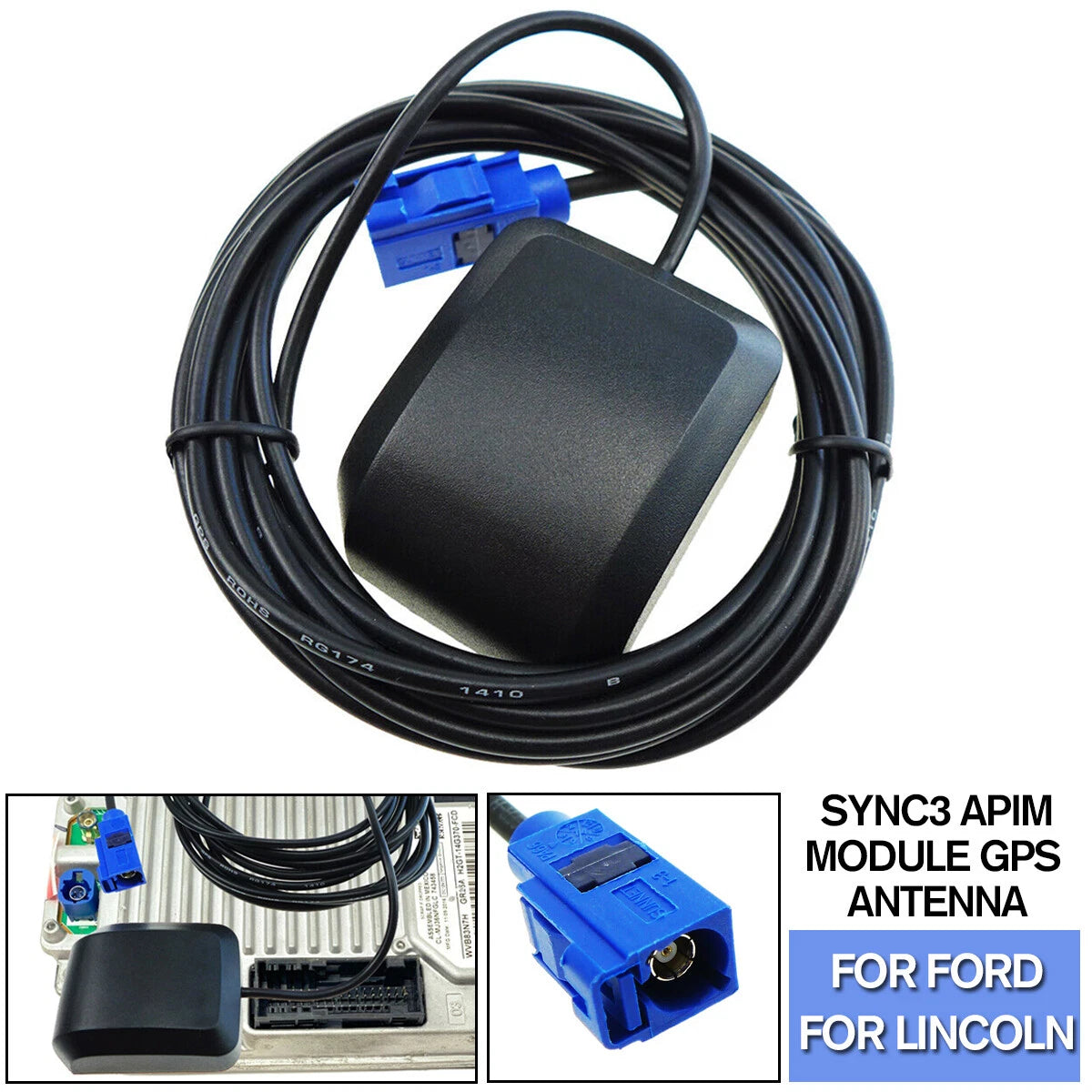 SYNC 3 APIM Module GPS Antenna Compass for Ford Lincoln (2016–2023)