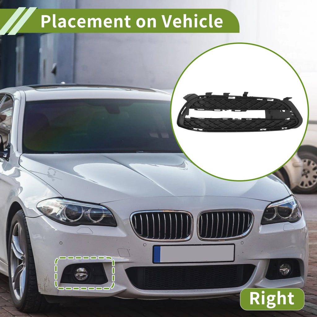 1pc Front Right Fog Light Grill Replacement for Mercedes-Benz E-Class (2009–2016)
