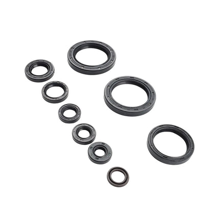 Complete Engine Oil Seal Kit Set 9pcs For Honda CRF450X 05-09/12-17