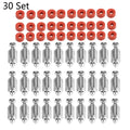 30Pcs Carburetor Float Valve Needle Seat Kit Replace For B&Stratton 398188 Carb