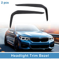 Headlight Trim Bezel Front Left Right Set for BMW 5 Series G30 (2018–2022)