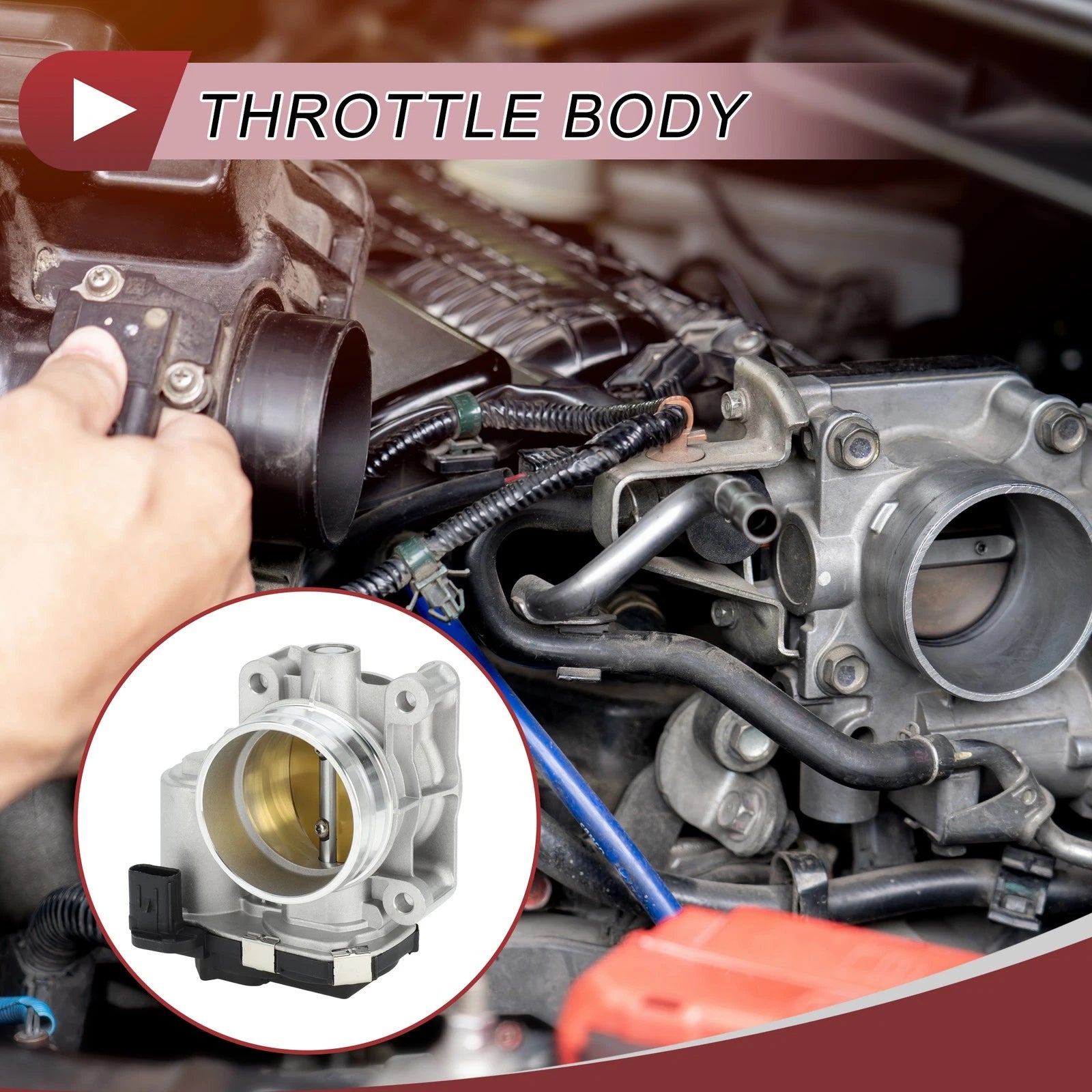 Throttle Body Actuator Replacement for Buick Regal Cadillac CTS Chevy (2012–2016)