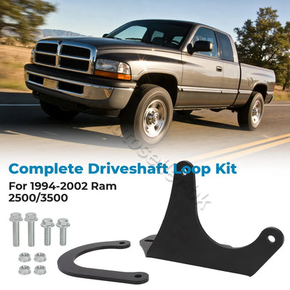 Front Driveshaft Loop Kit for Dodge Ram 2500/3500 (1994–2002) Steel Protection