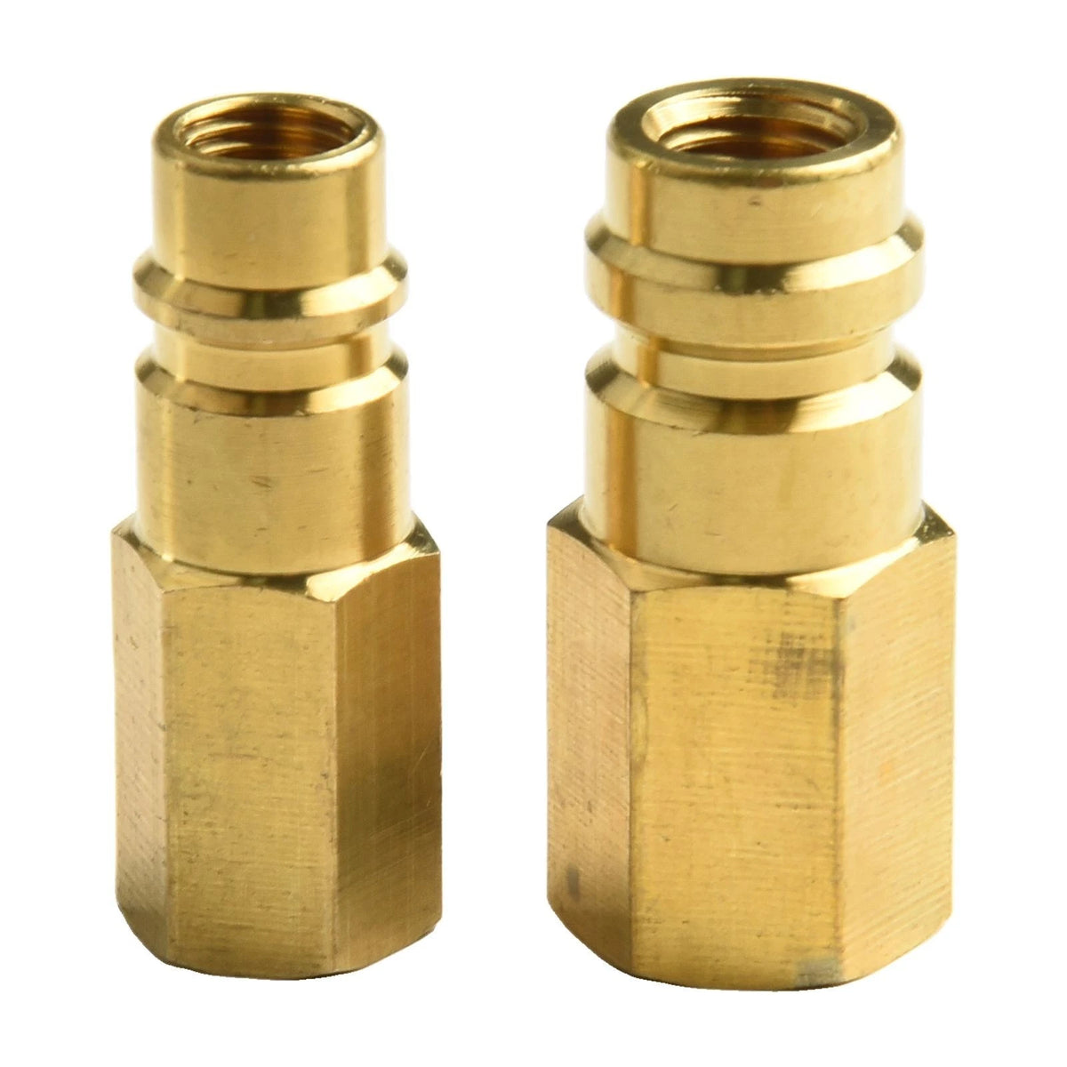 Set of 2 R134A Car Air Conditioner Adapters for Universal Use