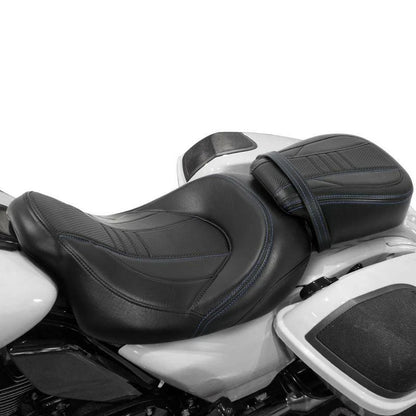 Driver & Passenger Seat Pillion for Harley Touring Road King Glide (2009–2023)