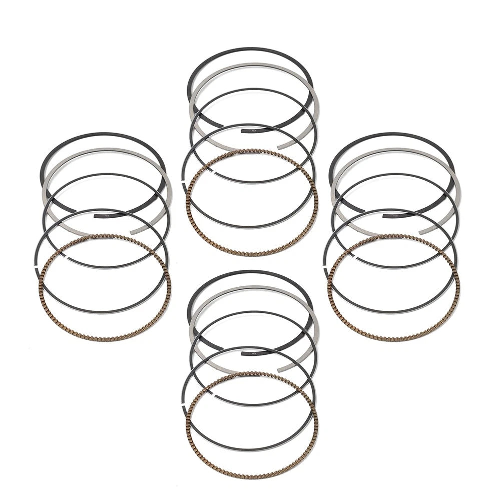 Set of 4 Piston Rings Kit STD for Kawasaki ZX-6R (2007–2018)