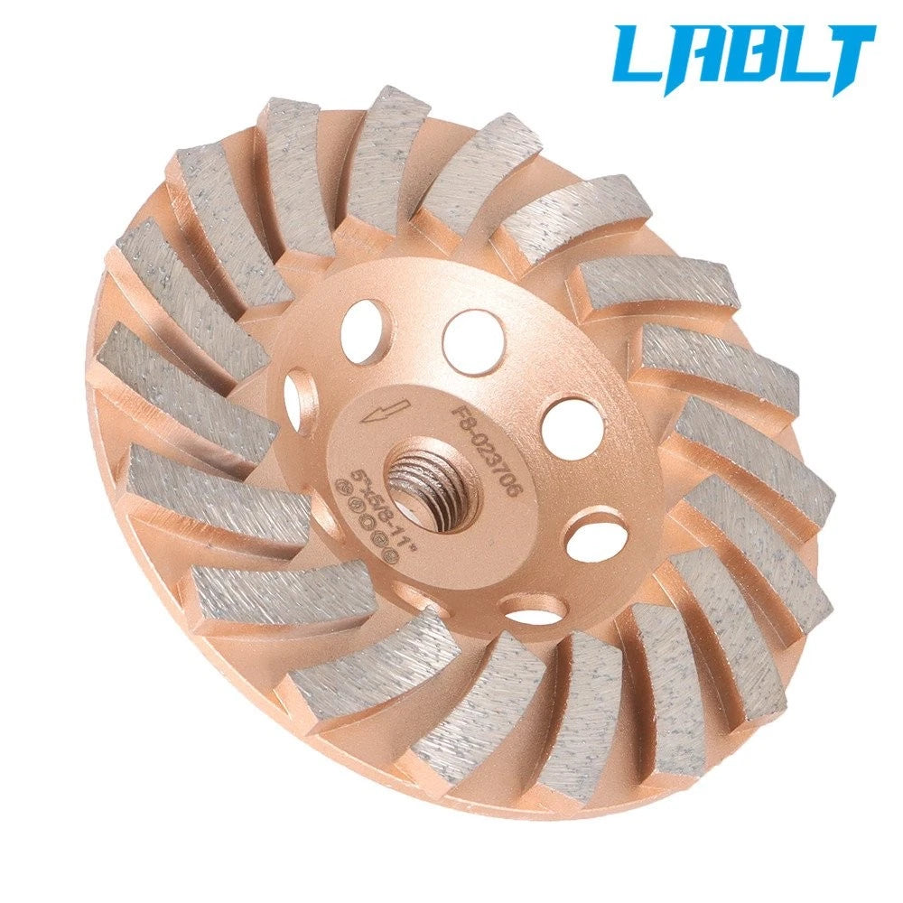 5" Concrete Grinding Cup Wheel for LABLT (5/8"-11 Arbor)