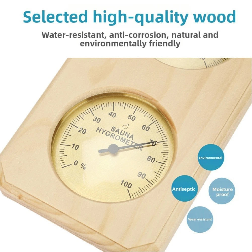 Sauna Thermometer for Sauna Room (Accurate Temperature Readings)
