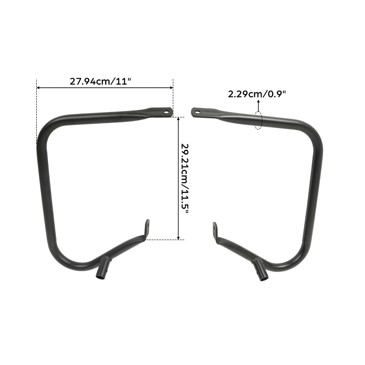 Saddlebag Guard Bracket for Harley Touring Road Street Glide King (1997–2013)