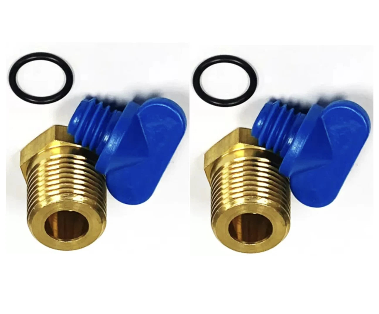 2Pcs Exhaust Manifold Drain Plug Kit for Volvo Penta 4.3 5.0 5.7 7.4 8.2L (479956)