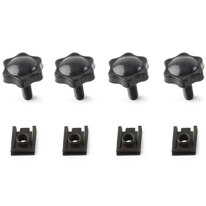 4X Saddlebag Lock Mounting Theft Deterrent Bolt Screw for Harley FLHT FLHTCU