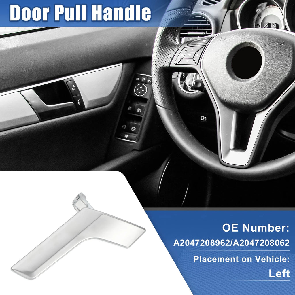 1 Pcs Interior Door Handle Left Replacement for Mercedes Benz C230 (2008–2009)