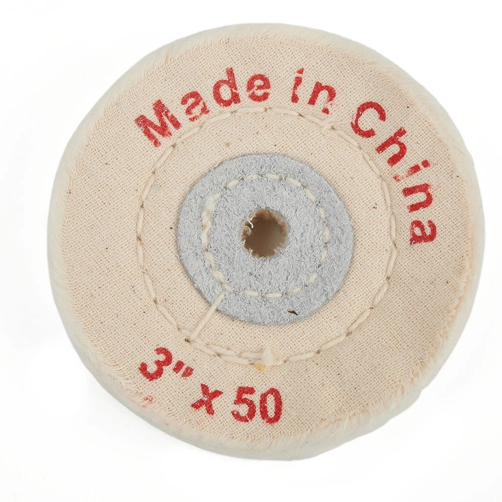 Cloth Buffing Wheel for Rotary Tool Grinder (Universal Fit)