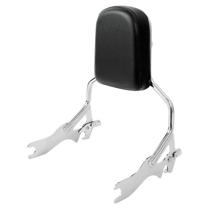 Chrome Sissy Bar Backrest for Harley Softail Fat Bob FXFB FXFBS (2018–2025)
