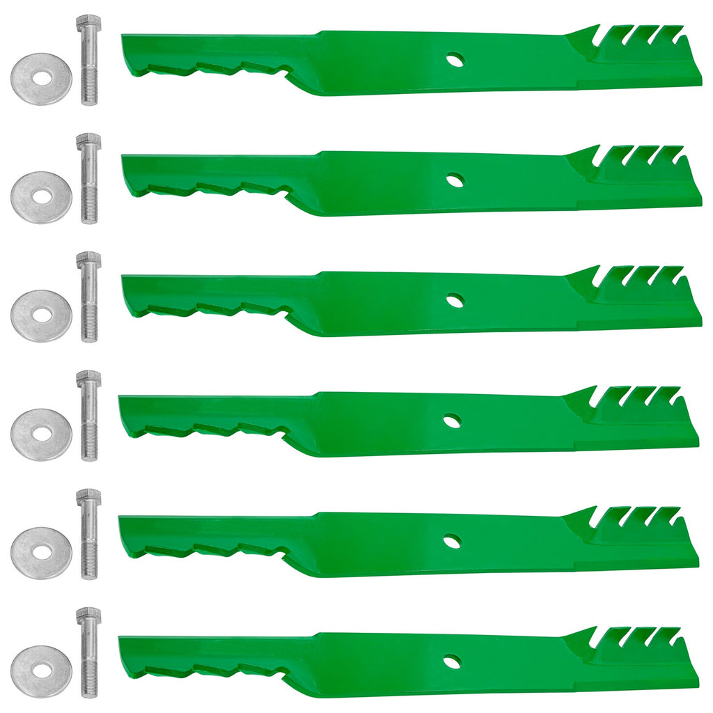 60 Inch Deck Blade with Bolt Replacement for Exmark (2000–2009)