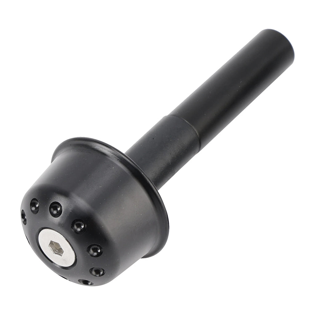 CNC Black Handlebar Ends for Kawasaki Vulcan S 650, Z650RS, Z900RS (A9)
