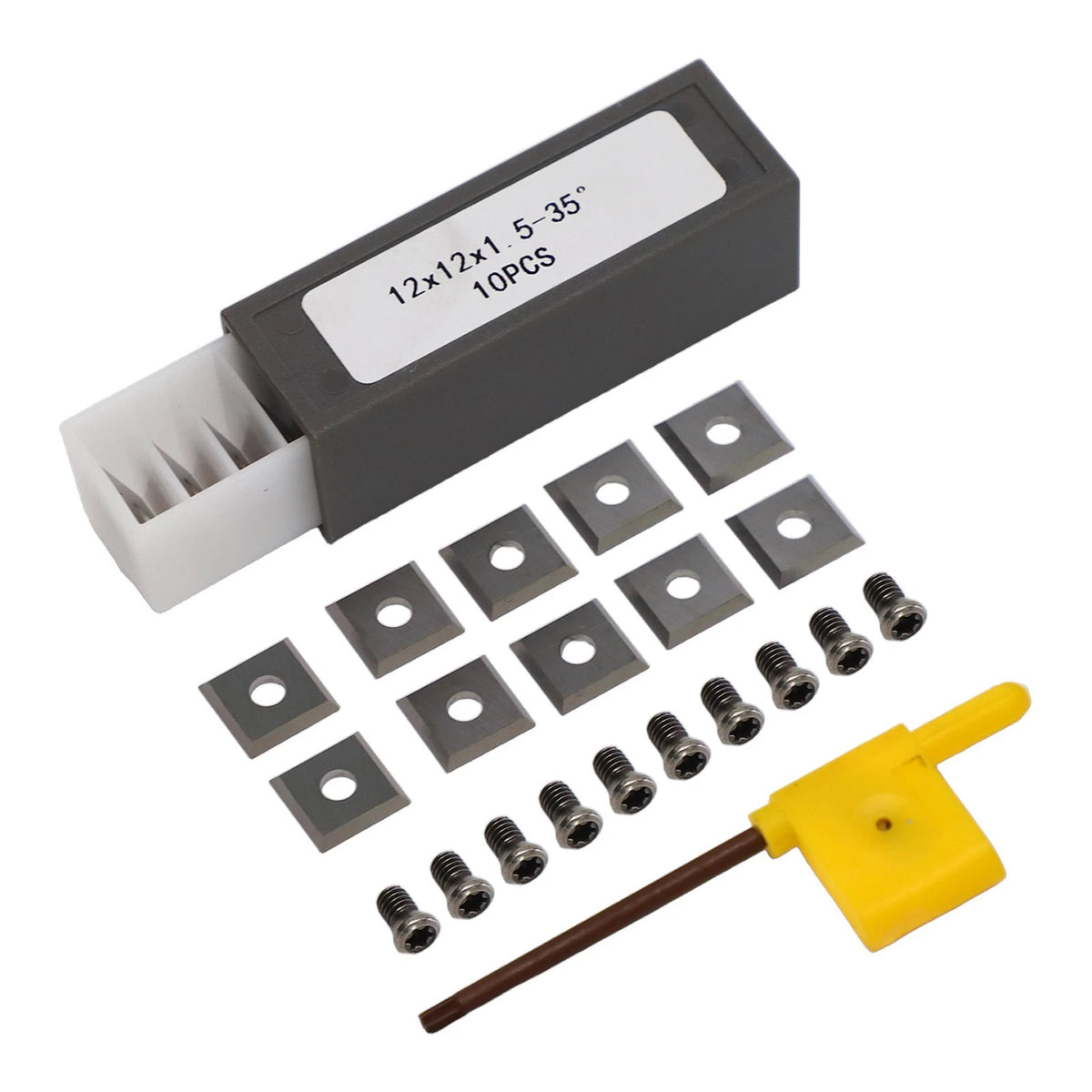 High Performance Square Inserts 12x1.5mm for Woodworking