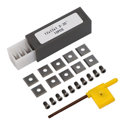 High Performance Square Inserts 12x1.5mm for Woodworking