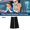 2 Pcs Pillar Window Trim Covers Front for Ford Bronco Offroad (2021–2022)