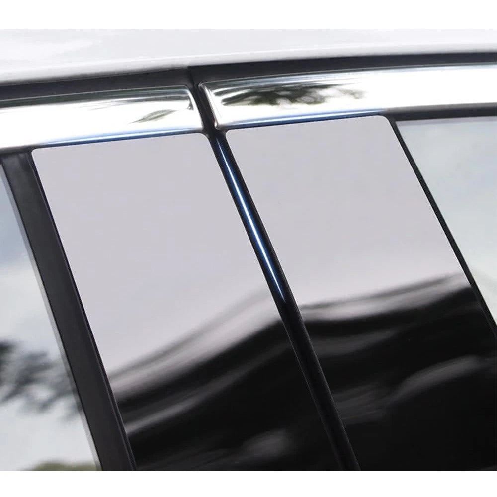 Gloss Black Pillar Posts Trim for Cadillac CT6 (2016–2020)