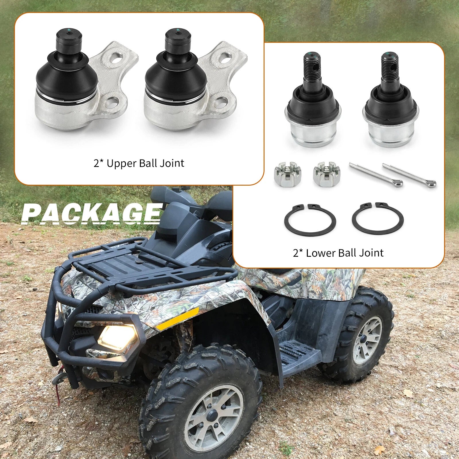 Ball Joint Kit for Can-Am Outlander 650 800 800R (706200653, 706200444)