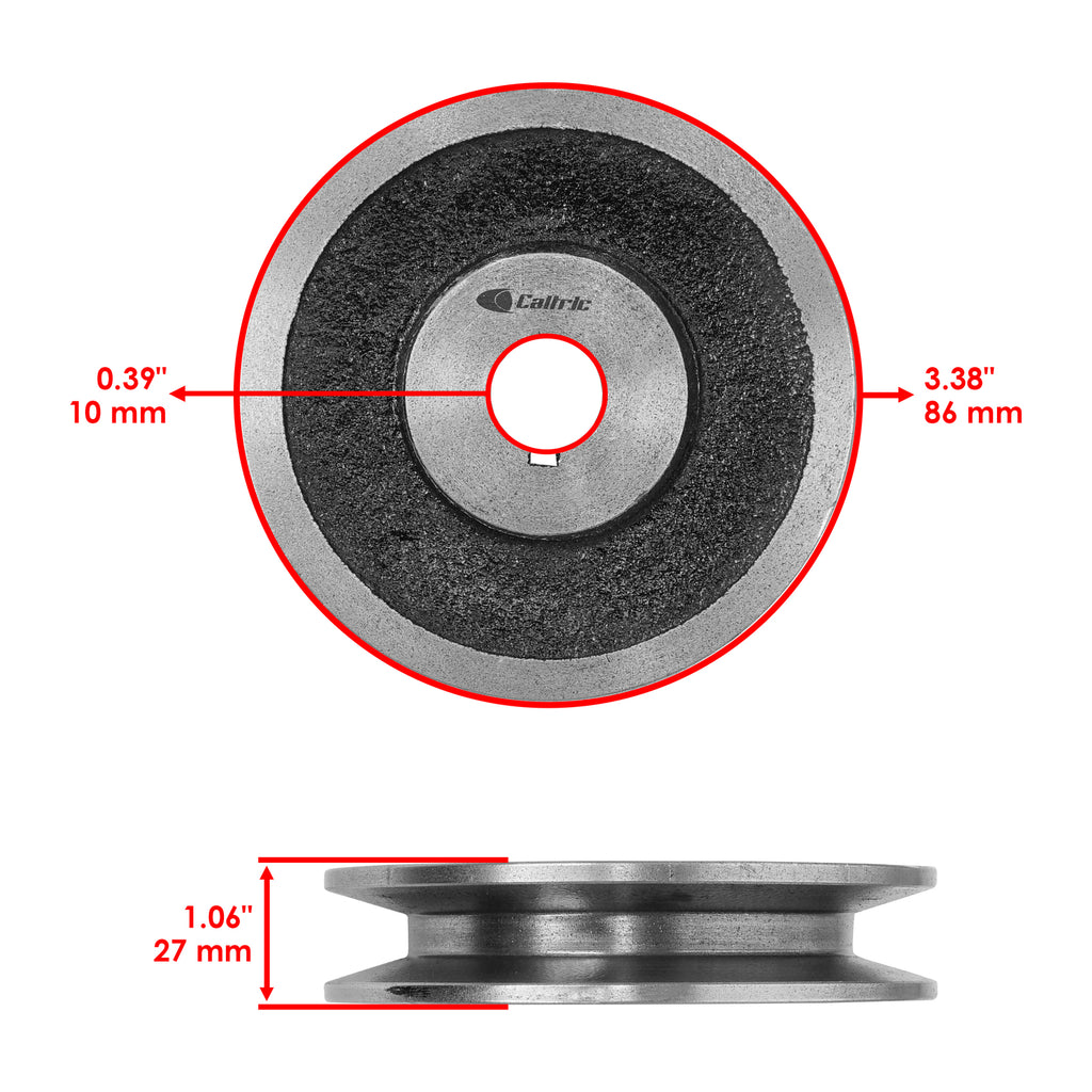 Mower Spindle Pulley Replacement for King Kutter Finish Mower RFM-48 (48–72)